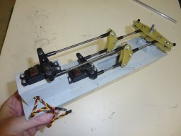 Rudder servos assembly (1)